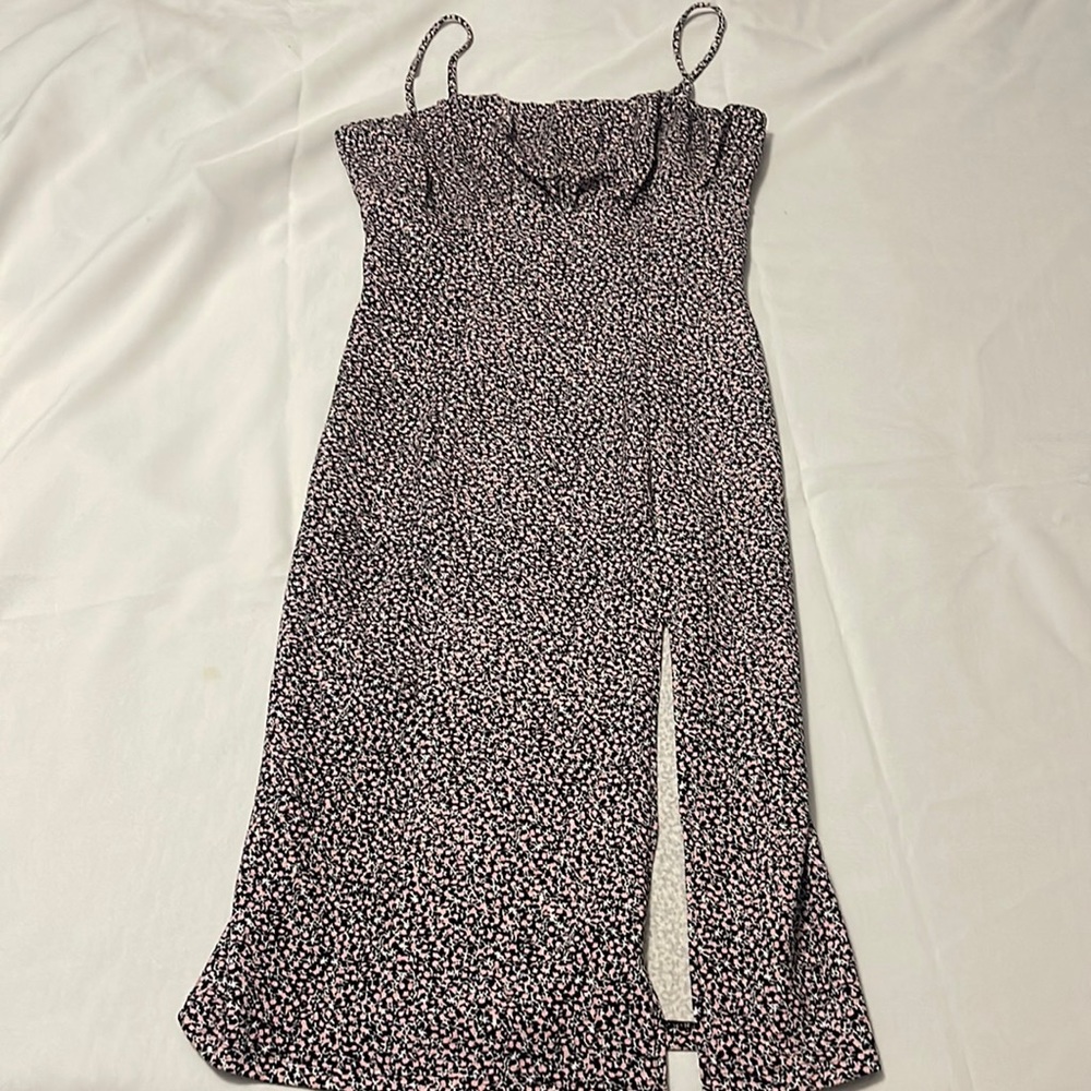 Fitted MIDI Floral dress